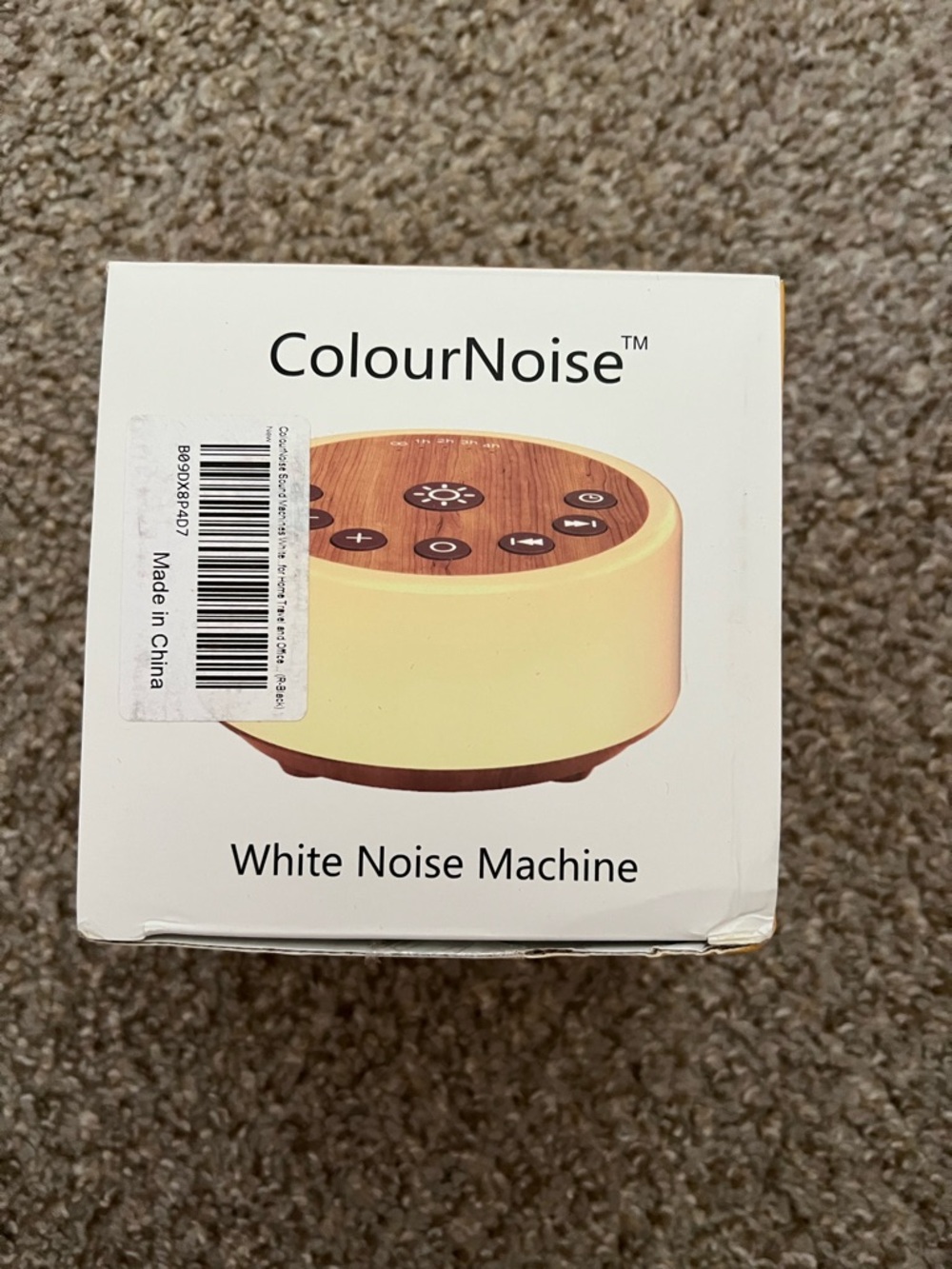 ColourNoise White Noise Machine - black